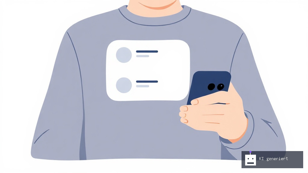 Person verdient Geld mit seriösen Microjobs auf dem Smartphone